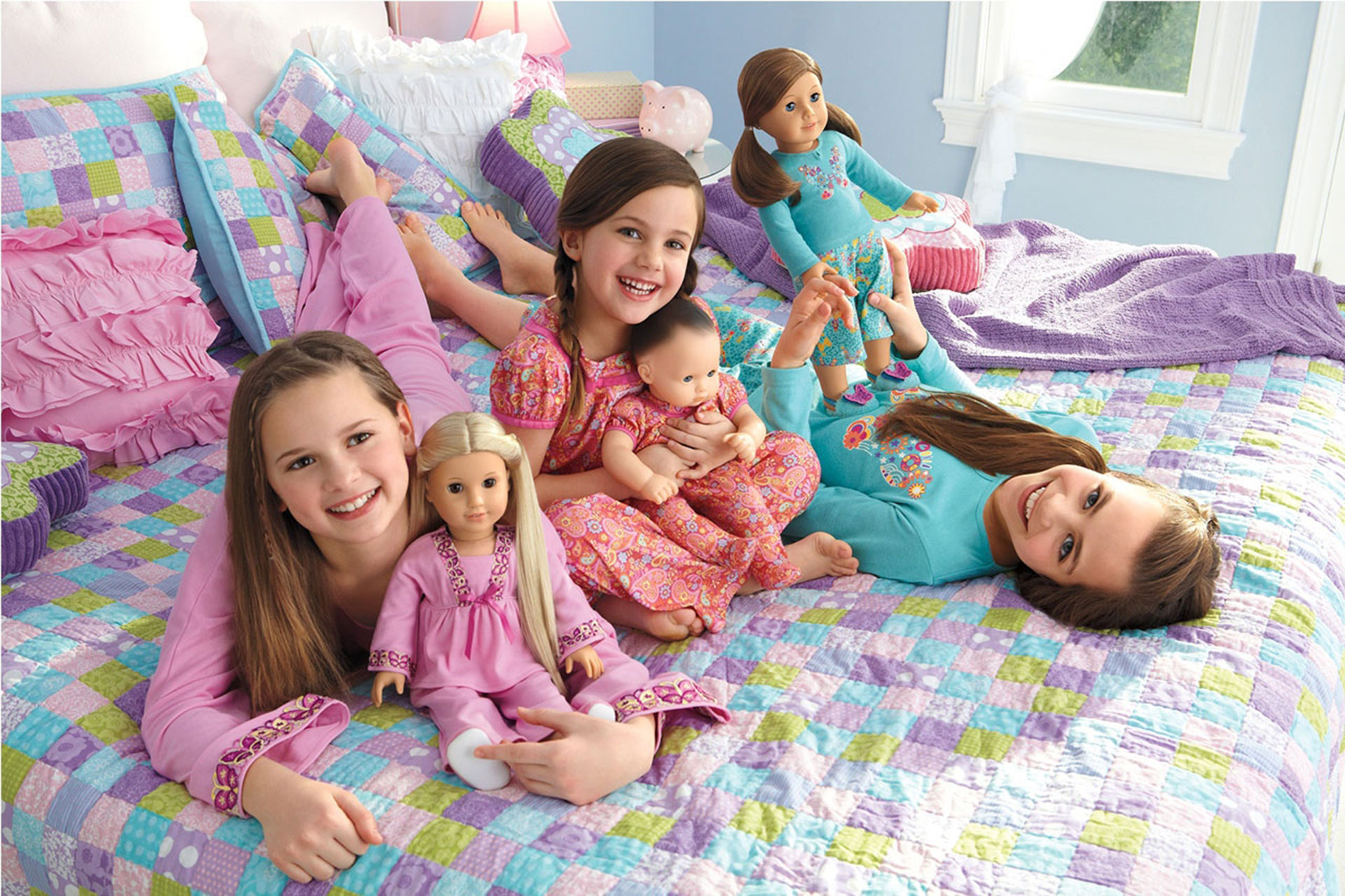 Young Girls Slumber Party