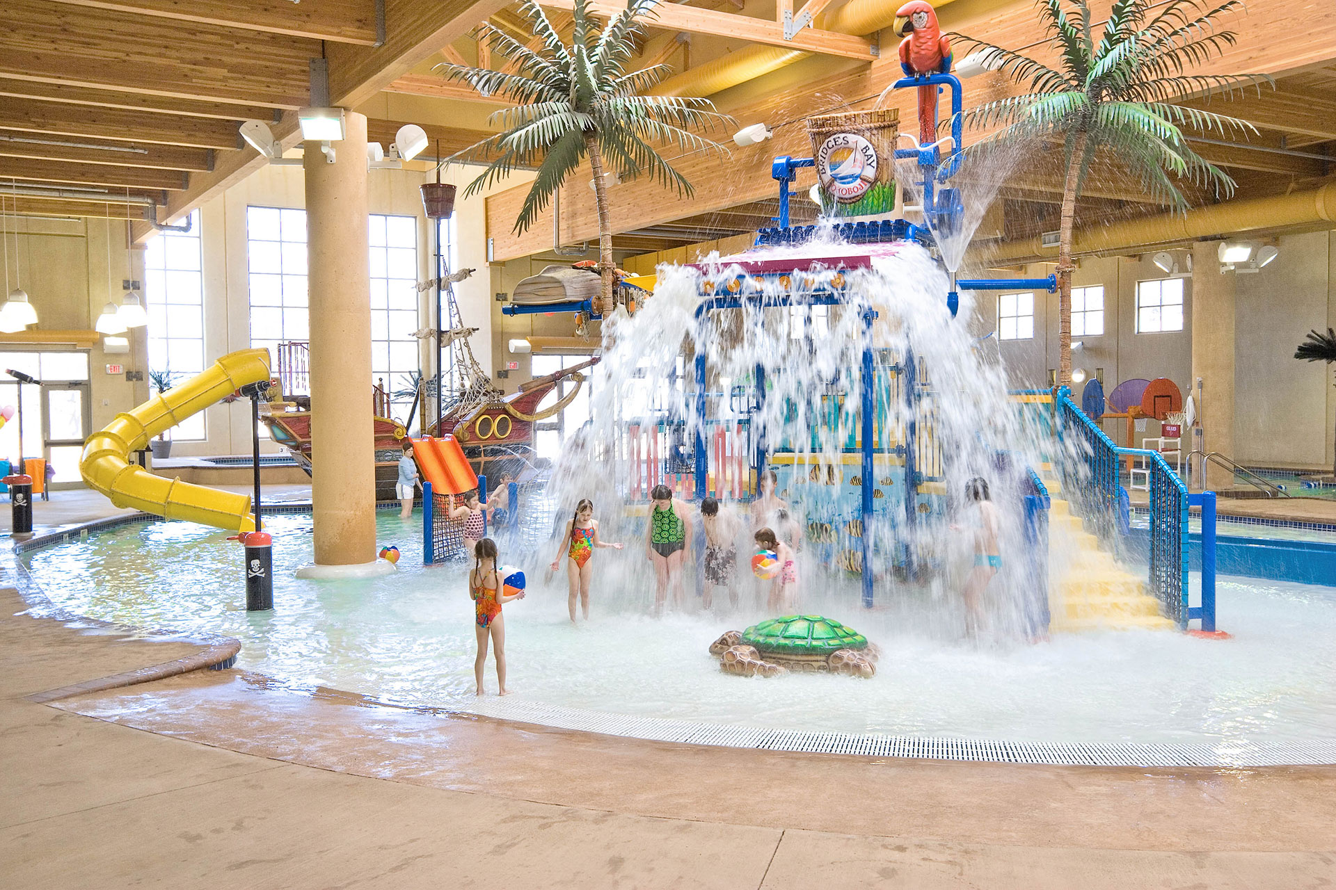 12 Kid Friendly Hotels With Indoor Water Parks In The U S Family   BridgesBayResort 