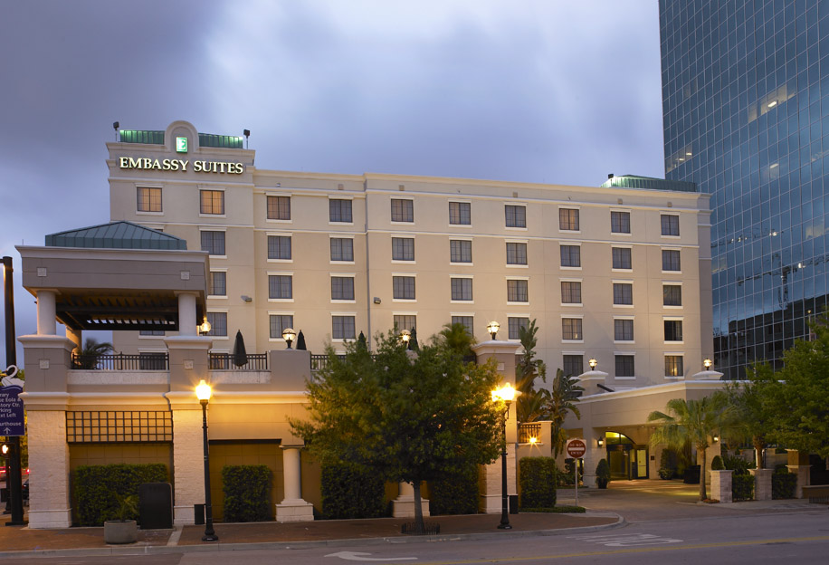 Embassy Suites Orlando Downtown Orlando FL What To Know BEFORE You   Exterior Evening 3 