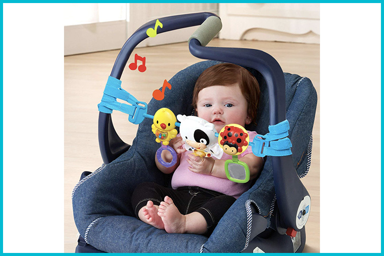 safe car seat toys