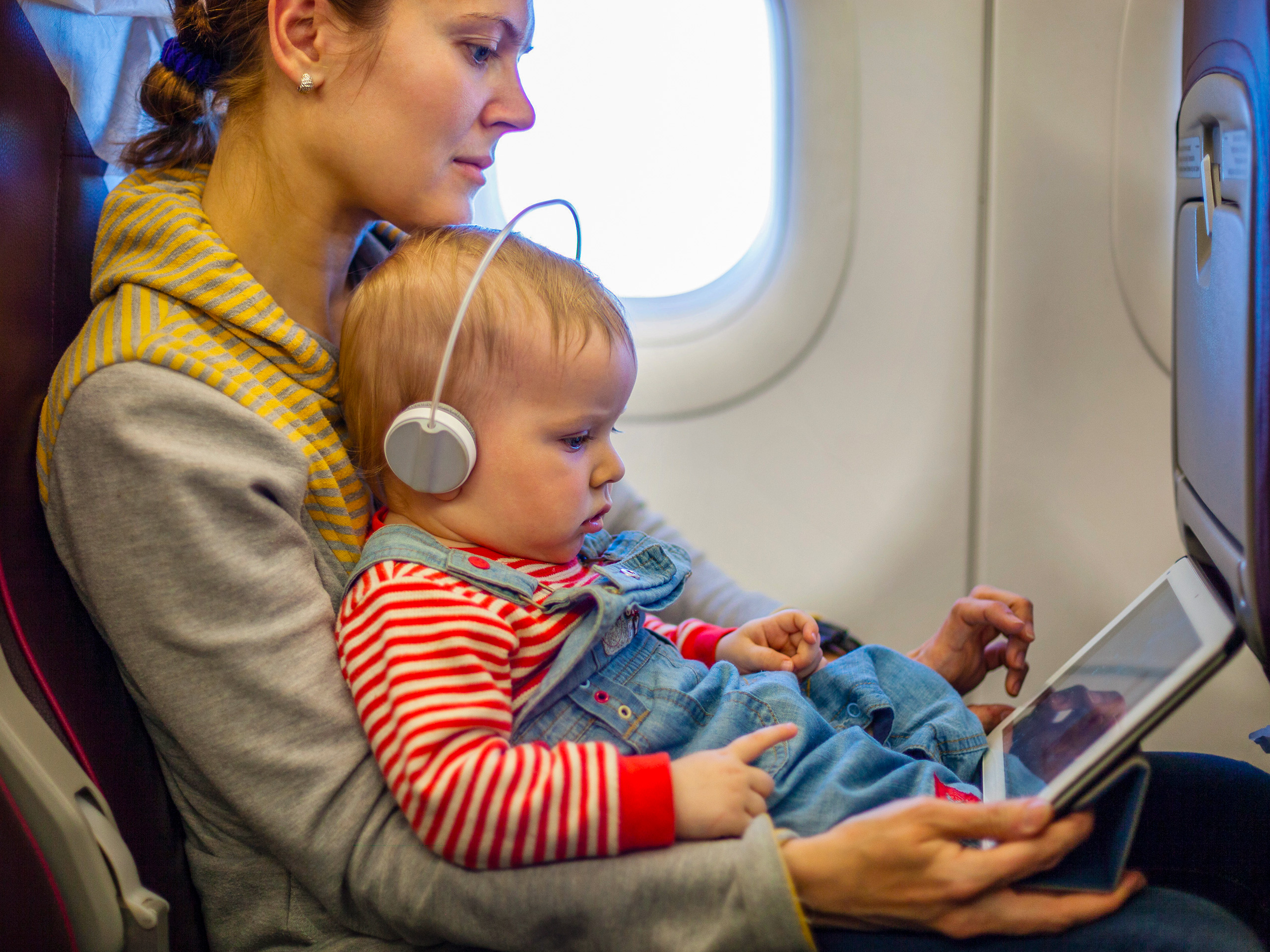 plane ride with toddler