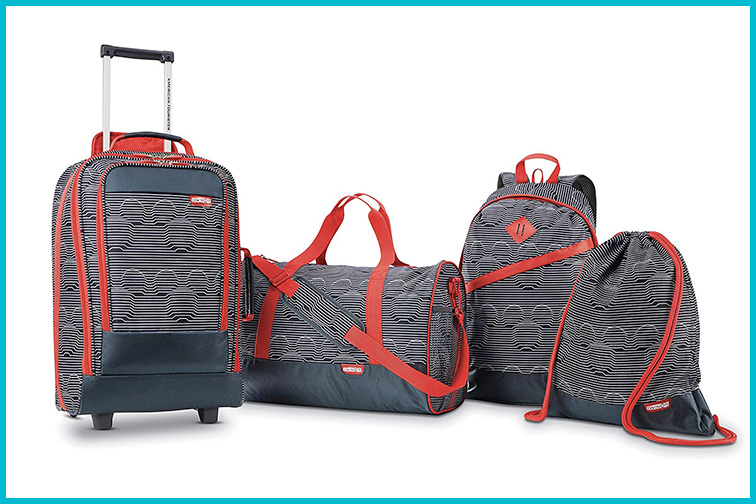 kids mickey luggage