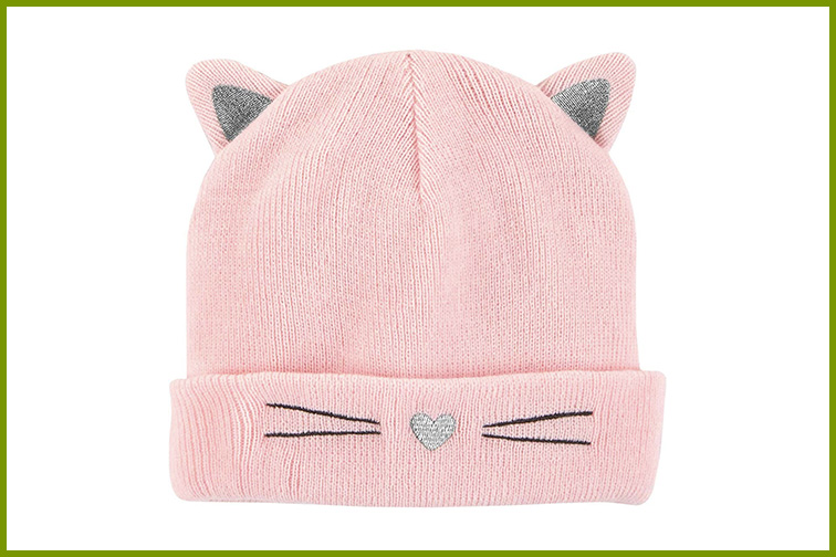 carters baby girl winter hats