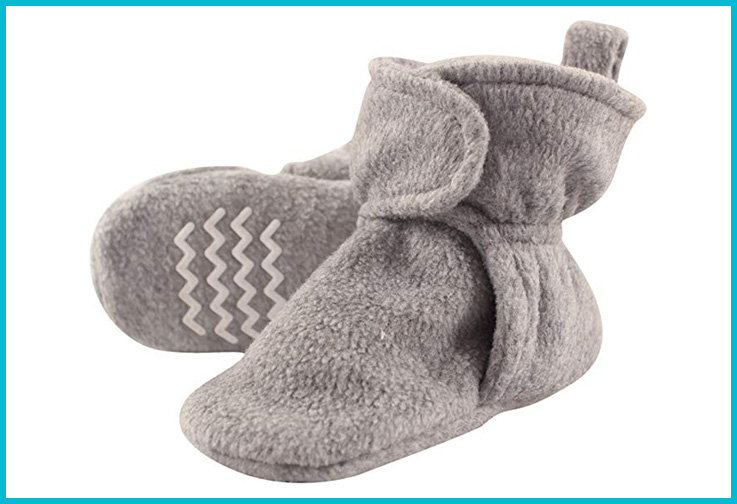 infant slippers with grip