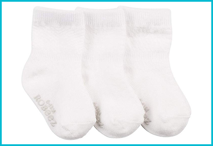 infant socks that stay on feet
