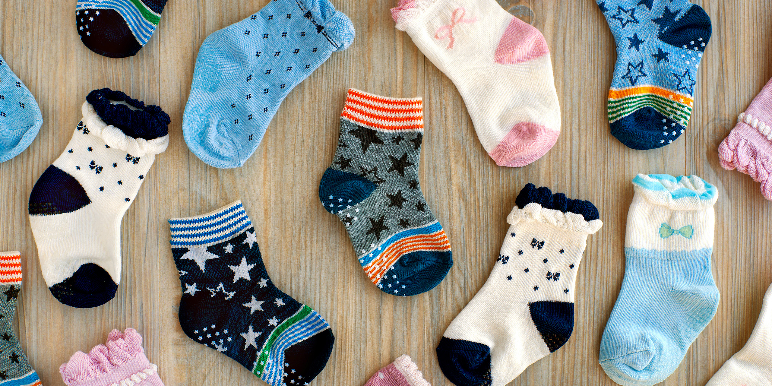 neutral baby socks