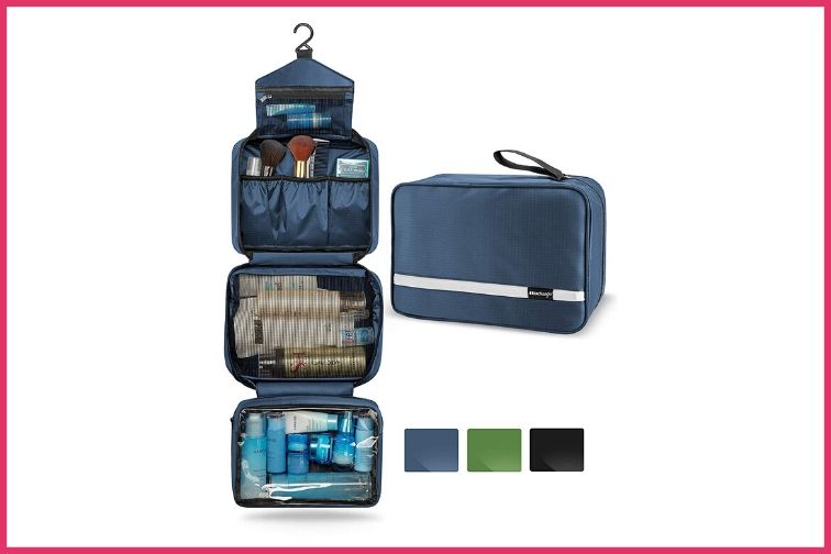 best toiletry bag for full size bottles