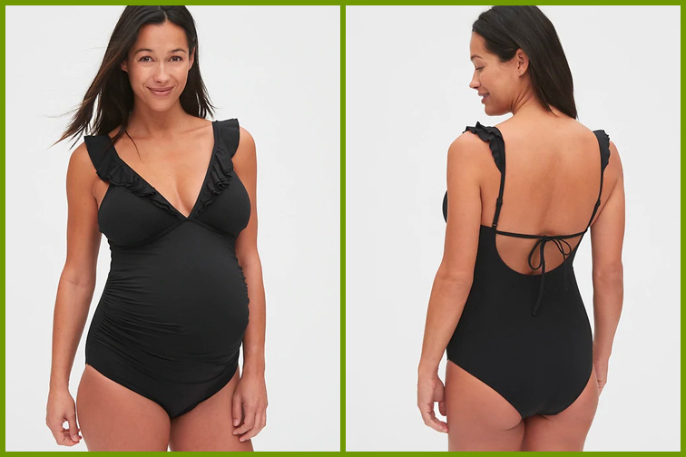 gap maternity swimsuit