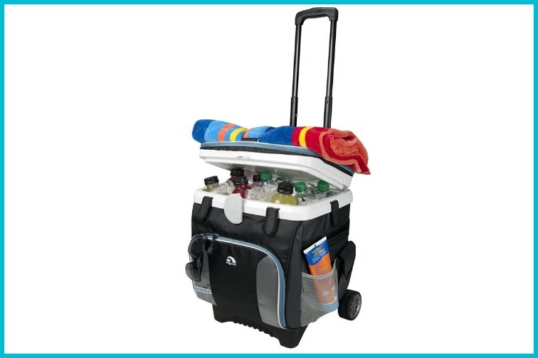 rolling tote cooler