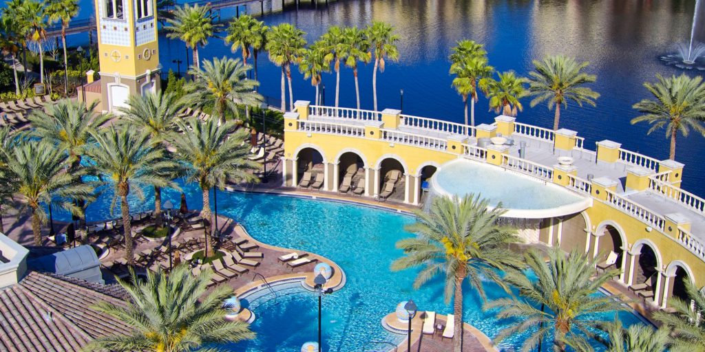 Hilton Grand Vacations Club On International Drive Orlando FL What   Aerial View 2 1024x512 