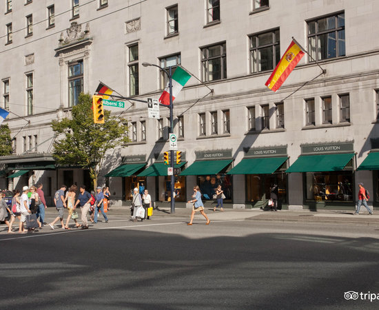 Louis Vuitton Vancouver Hotel store, Canada