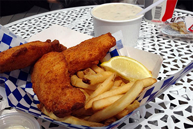 Tom’s Fish & Chips, Cannon Beach, OR | Family Vacation Critic