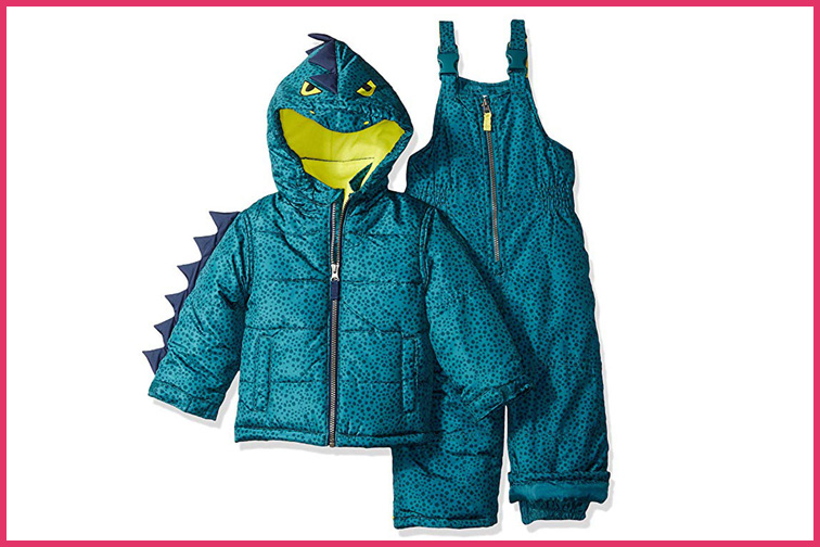 Carters Dino Snowsuit; Courtesy of Amazon