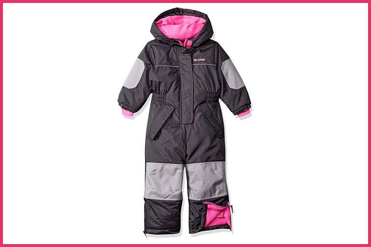 Pink Platinum Girls' Snowmobile Snowsuit; Courtesy of Amazon