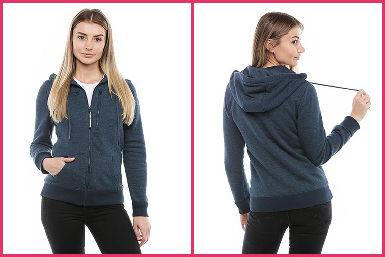 BauBax Women’s Sweatshirt 2.0; Courtesy of Baubax