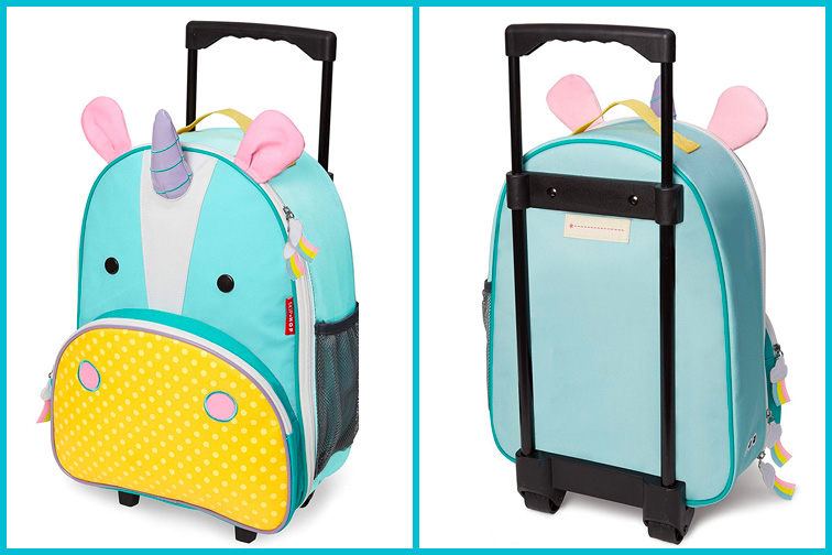 Lowestbest Kids Suitcase for Boys/ Girls, 2Pcs Kids Suitcases and