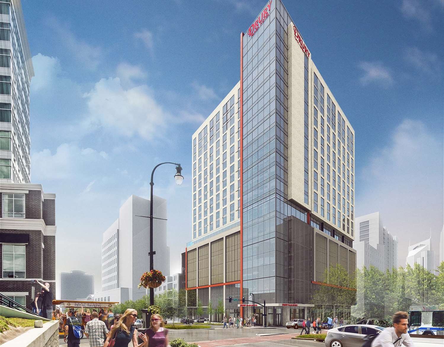 Drury Plaza Hotel Nashville Downtown Nashville TN What To Know   Exterior Render 