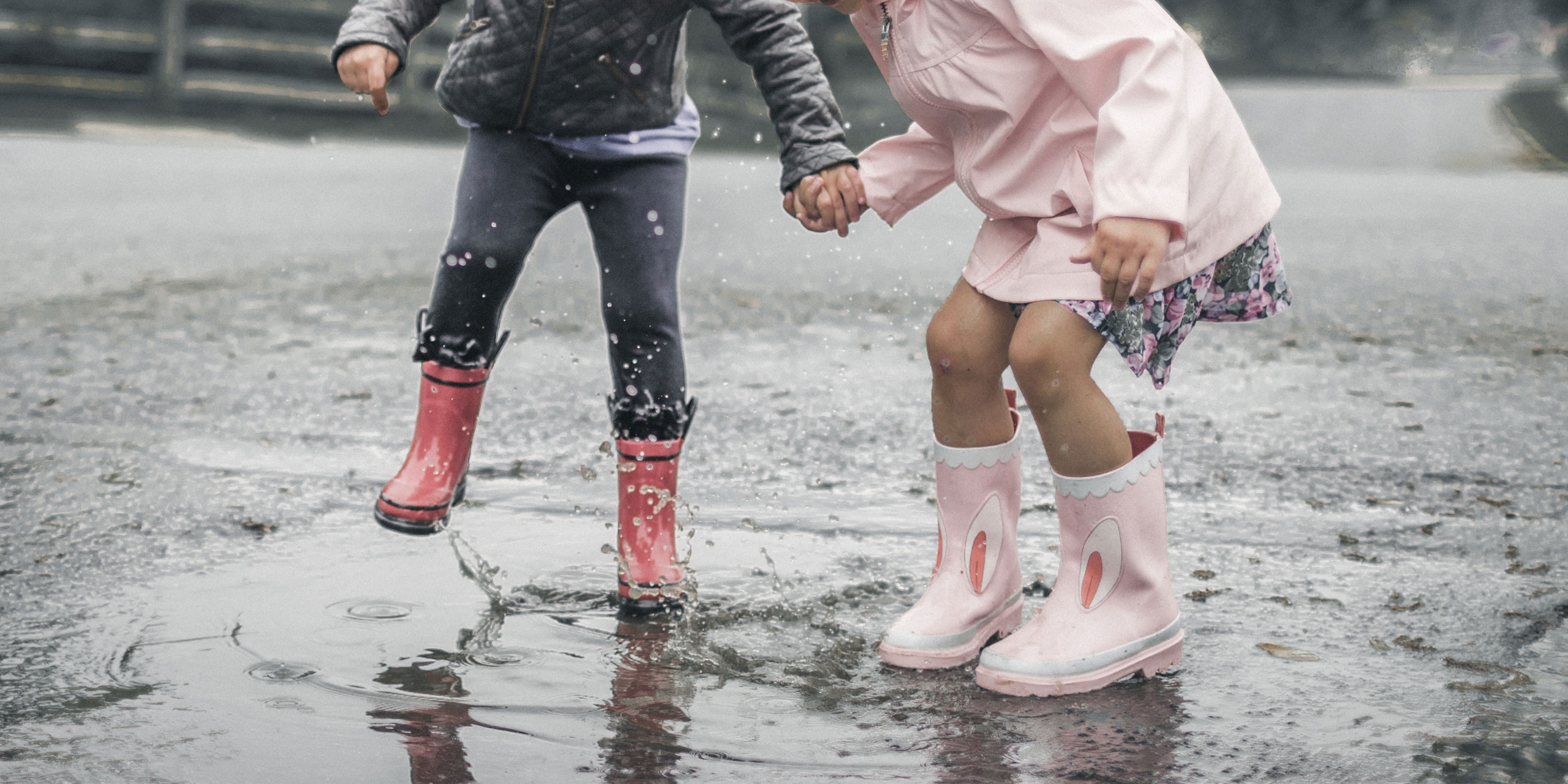 kids short rain boots