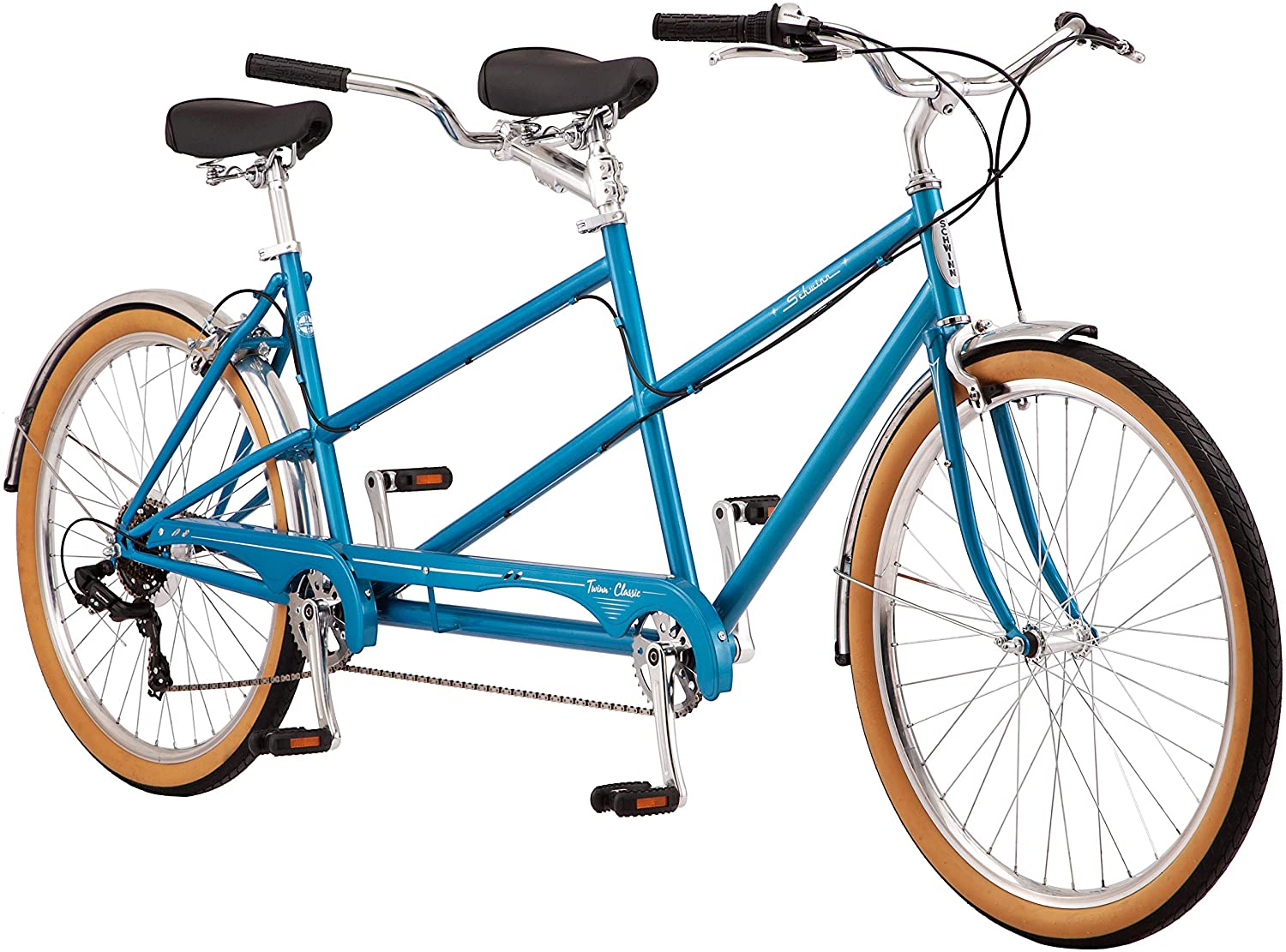 beach cruiser tandem bike