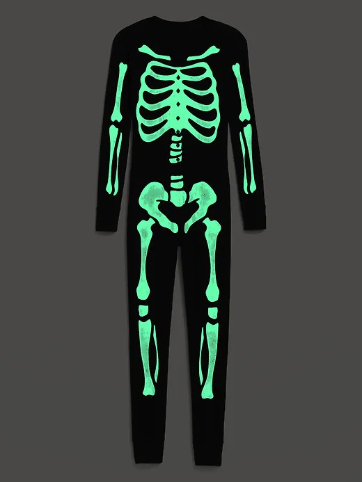 Old Navy Glow-in the-Dark Halloween Skeleton Pajamas