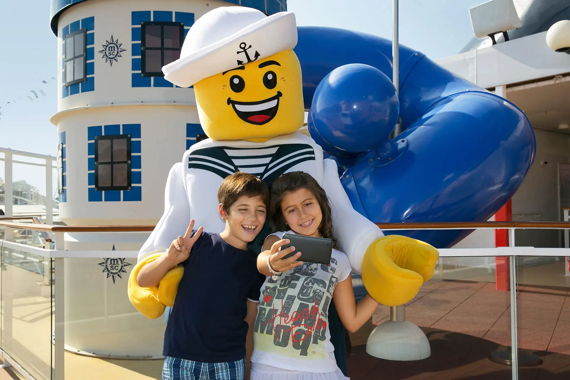 Kids on MSC Cruise; Courtesy of MSC Cruises